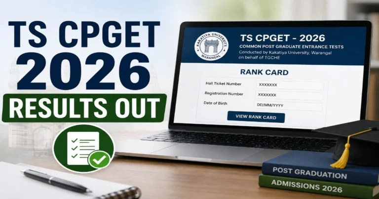TS CPGET 2026 Results Link