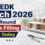 COMEDK 2026 BArch Mock Round Choice Filling Opens Today (7th August)