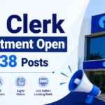 SBI Clerk Recruitment 2026: Registration for 1,538 Backlog Posts Open at sbi.bank.in