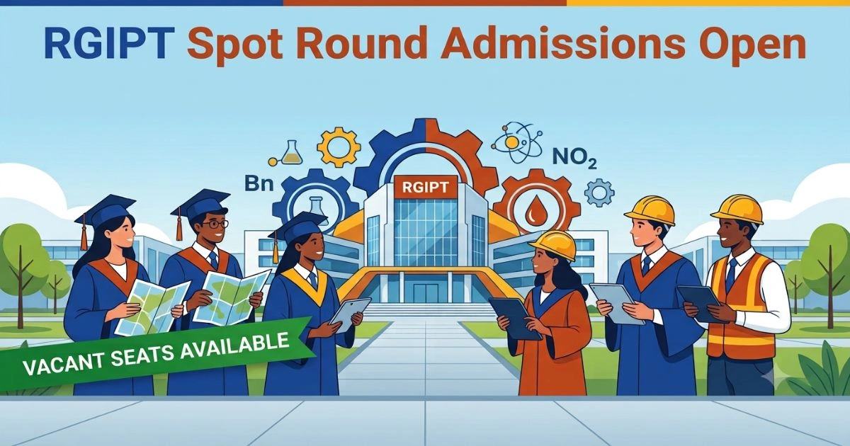 RGIPT Spot Round Admission Open