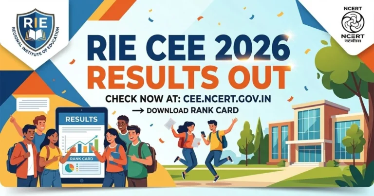 RIE CEE 2026 Results Out