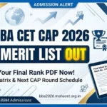 MAH BBA CET CAP 2026 Final Merit List Released: Check Direct Links, Further Dates & More
