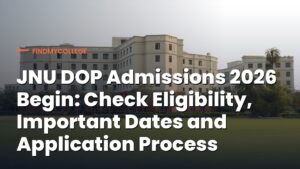 JNU DOP Admissions 2026 Begin: Check Eligibility, Important Dates and Application Process