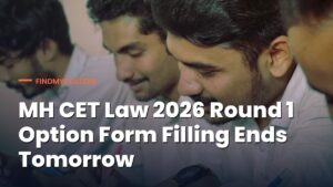 MH CET Law 2026 Round 1 Option Form Filling Ends Tomorrow