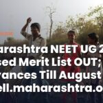 Maharashtra NEET UG 2026 Revised Merit List OUT; Grievances Submission Closing Today (August 24)