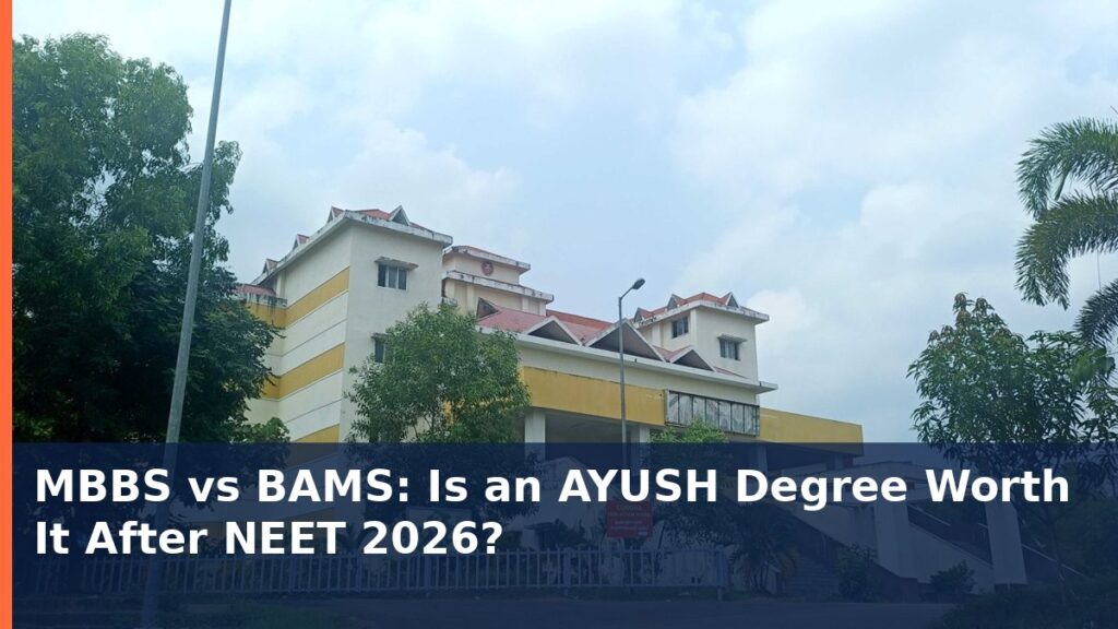 MBBS vs BAMS: Is an AYUSH Degree Worth It After NEET 2026?