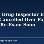 MPSC Drug Inspector Exam 2026 Cancelled Over Paper Leak, Re-Exam Soon