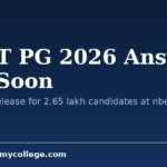 NEET PG 2026 Answer Key Soon: NBEMS to release for 2.65 lakh candidates at nbe.edu.in
