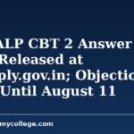 RRB ALP CBT 2 Answer Key 2026 Released at rrbapply.gov.in; Objections Open Until August 11