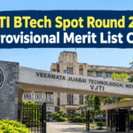 VJTI BTech Spot Round 2026: Provisional Merit List Out, Round 1 Reporting Today at 9:30 AM