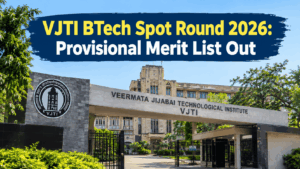VJTI BTech Spot Round 2026: Provisional Merit List Out, Round 1 Reporting Today at 9:30 AM