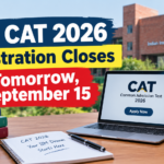 IIM CAT 2026 Registration Closes Tomorrow, September 15; Admit Cards on November 4 at iimcat.ac.in