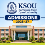 KSOU Online Degree Admissions 2026-27: Apply Now