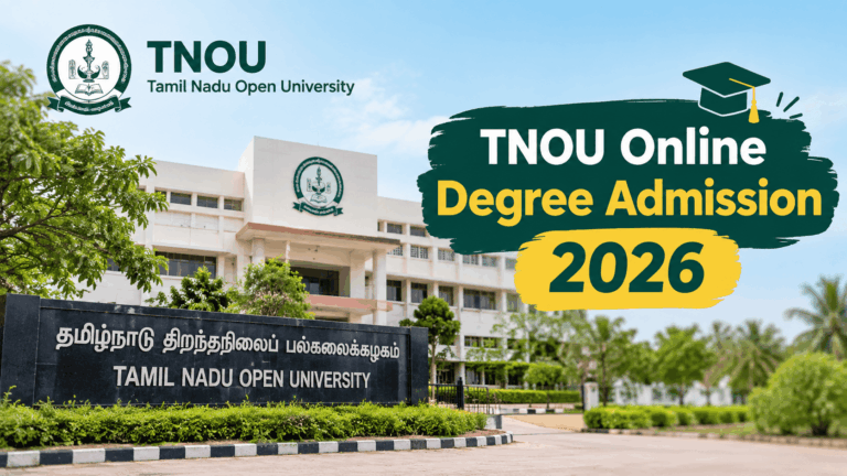 TNOU Online Degree Admission 2026: