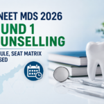 AP NEET MDS 2026 Round 1 Counselling Schedule, Seat Matrix Released at drntr.uhsap.in