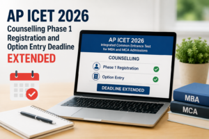 AP ICET 2026 Counselling Phase 1 Registration and Option Entry Deadline Extended; Check Revised Schedule at cap.apcfss.in
