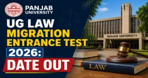 Panjab University UG Law Migration Entrance Test 2026 on October 18: Registration Dates, Fees & Other Updates