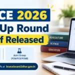 BCECE 2026 Mop-Up Round Cutoff Released