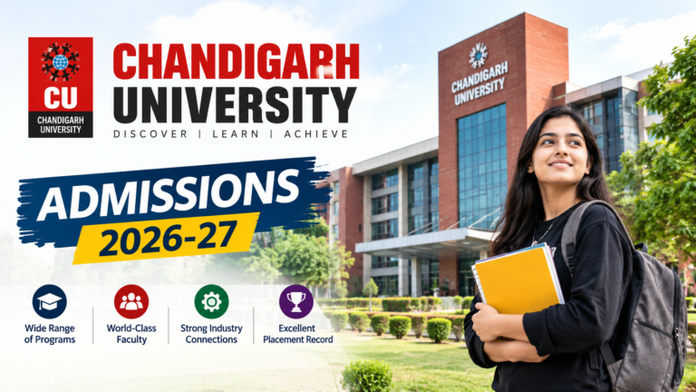Chandigarh University Admissions 2026-27