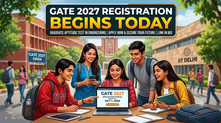 GATE 2027 Registration Begins