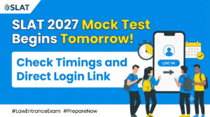 SLAT 2027 Mock Test Begins Tomorrow: Check Timings and Direct Login Link