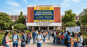 Gujarat University 2026-27: Fresh Admission Round Opens for 12,000 Vacant UG, PG Seats