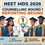NEET MDS 2026 Counselling Round 1 Reporting Begins; Check Dates, Documents at mcc.nic.in
