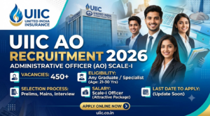 UIIC AO Recruitment 2026: Apply for 225 Scale I posts at uiic.co.in; Registration from Sep 8