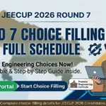 JEECUP 2026 Round 7 Choice Filling Underway; Seat Allotment on September 3: How to Fill Choices