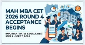 MAH MBA CAP Round 4 Seat Acceptance 2026 Begins (4 September): Full Schedule, How to Accept Seats & More