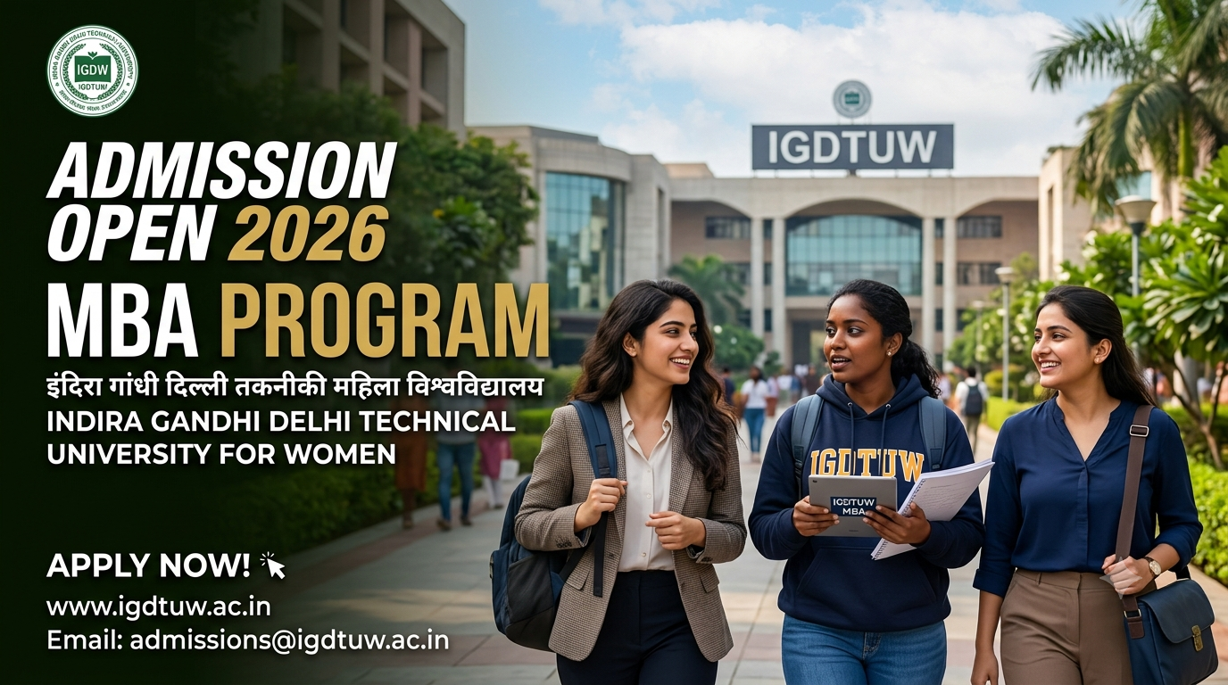 IGDTUW MBA Admission 2026