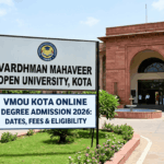 VMOU Kota Online Degree Admission 2026 Concludes