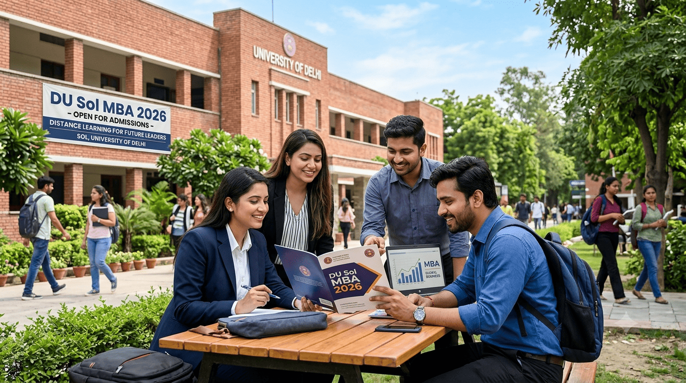 DU Sol MBA 2026: Admission, Fees, Eligibility, and Program Overview