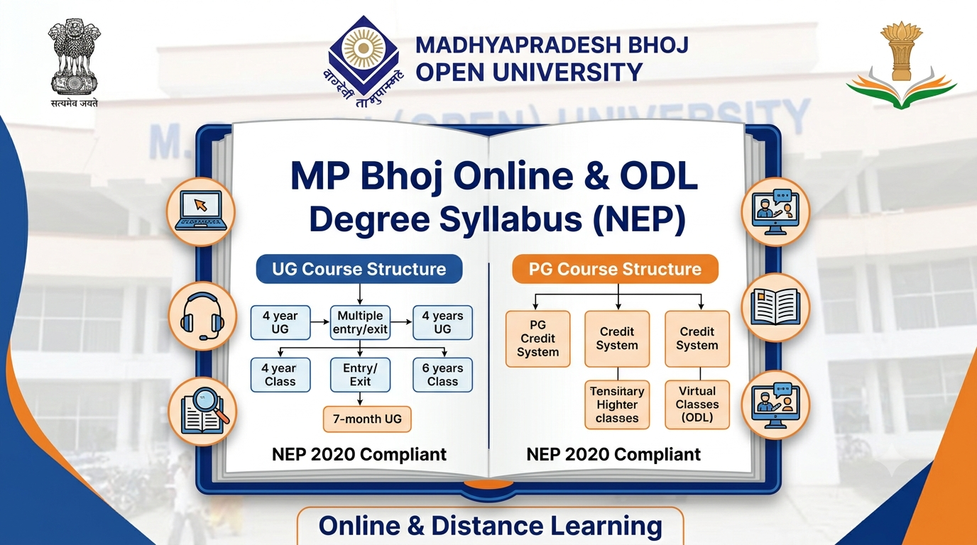 Sykabus MP Bhoj Online Degree Syllabus 2026 – FindMyCollege