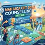 MAH MCA CET 2026 Counselling Ongoing: Round 3 Seat Allotment Released at cetcell.mahacet.org
