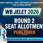 WB JELET 2026 Counselling Round 2 Registration Underway at wbjeeb.nic.in
