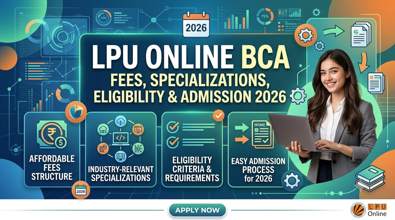 LPU Online BCA: Fees, Specialisations, Eligibility & Admission 2026