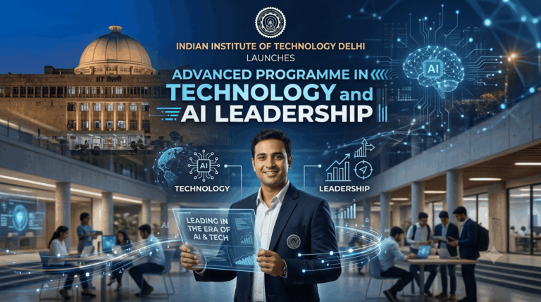 IIT Delhi Launches Advanced Programme in Technology and AI Leadership
