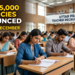 Uttar Pradesh Teacher Recruitment 2026: Over 15,000 Vacancies Announced, Exams in December