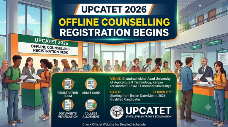 UPCATET 2026 Offline Counselling Registration Begins