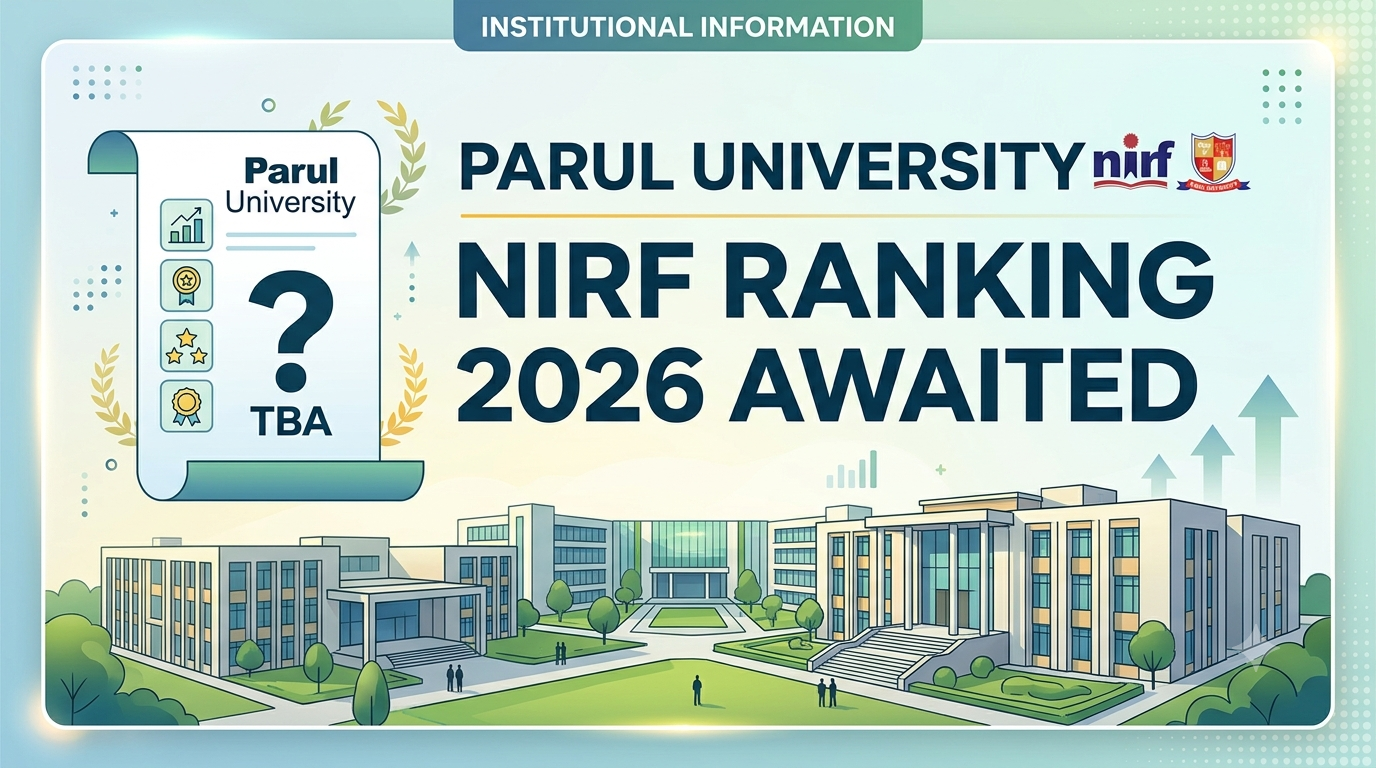 Parul University NIRF Ranking 2026 Awaited