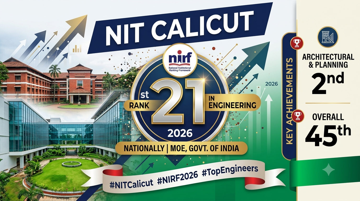 NIT Calicut NIRF Ranking 2026 Out