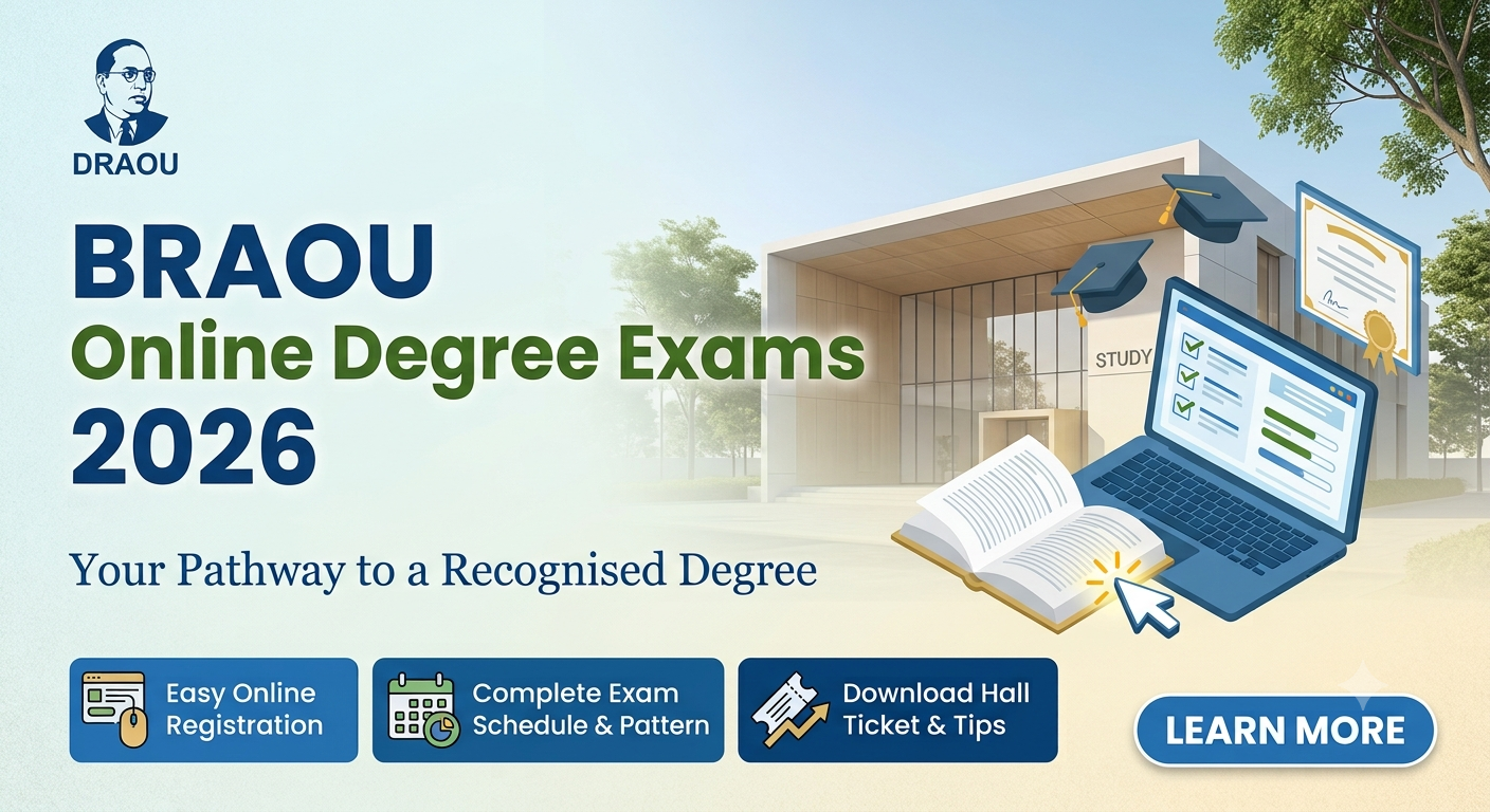 BRAOU Online Degree Exams 2026