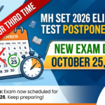 MH SET 2026 Eligibility Test Postponed for Third Time; New Date October 25