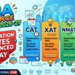 MBA Entrance Exams 2026-27: CAT, XAT, NMAT, SNAP Registration and Dates Announced Today