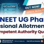 AP NEET UG Phase 1 Provisional Allotment 2026 Out; Objection Window Closes Today  (2nd September)