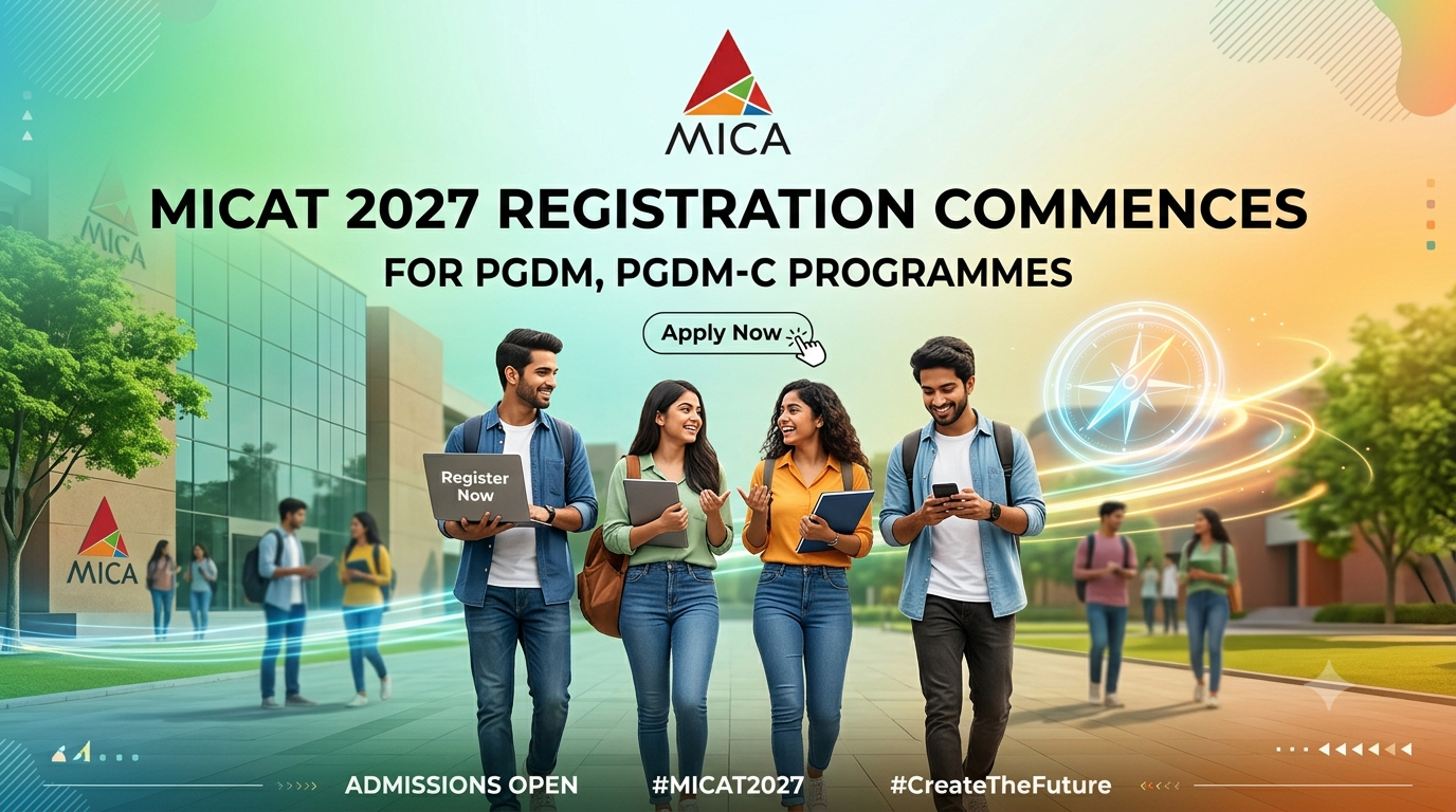 MICAT 2027 Registration Commences for PGDM, PGDM-C Programmes
