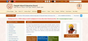 Official PSEB Website