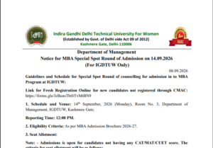 Official Notification 
