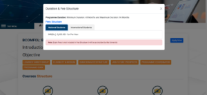 IGNOU BCom ODL/Online Fees